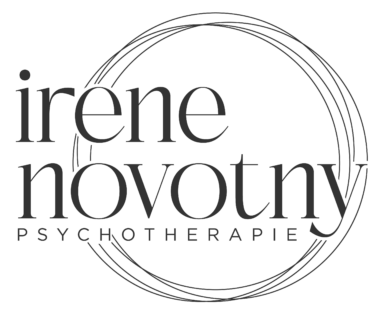 Logo von Irene Novotny Psychotherapie in Schwarz